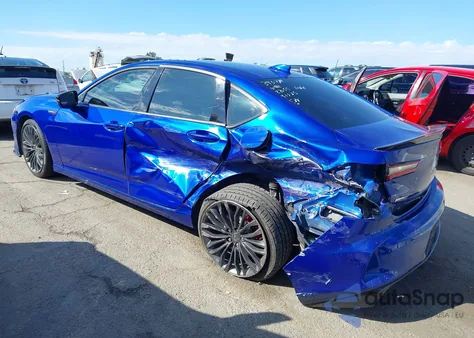 2021 Acura Tlx Type S из США, поврежденный, VIN 19UUB7F09MA000205